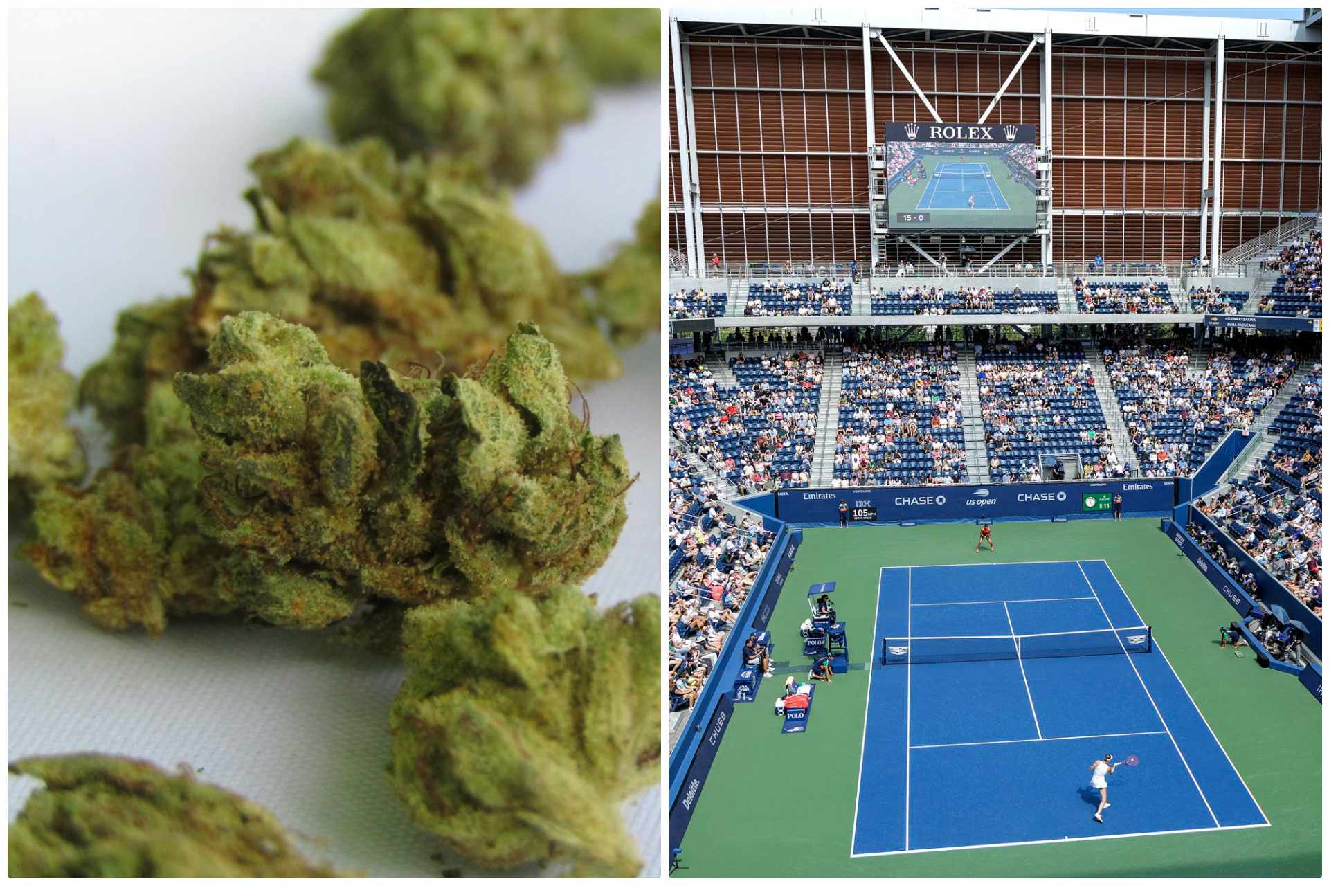 Olor a mariguana, una queja recurrente en el US Open 2025