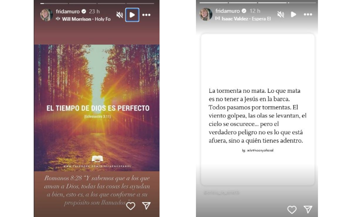 Exnuera y nieta del 'Chapo' Guzmán se pronuncian sobre el caso Chávez Jr.; esto dijeron - mensaje-de-frida-munoz-exnuera-de-el-chapo-guzman-tras-entrega-de-chavez-jr-a-mexico-y-su-ingreso-a-un-penal-de-maxima-seguridad