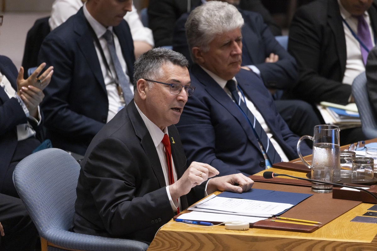 Ministro israelí en la ONU: Se debe liberar a los rehenes y Hamás debe rendir cuentas