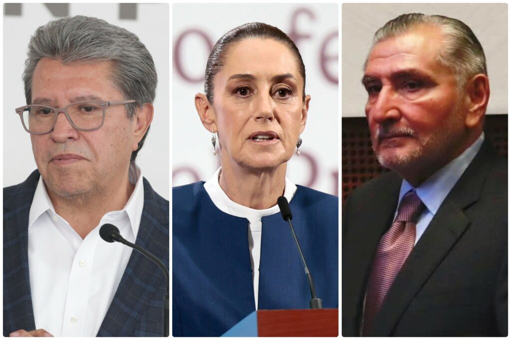 Revisa Sheinbaum agenda legislativa con Monreal y Adán Augusto