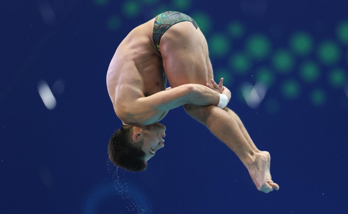 Randal Willars gana medalla de bronce en plataforma de 10 metros