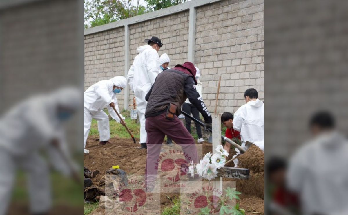 Recuperan 15 cuerpos de fosa clandestina en panteón de Tlaquepaque