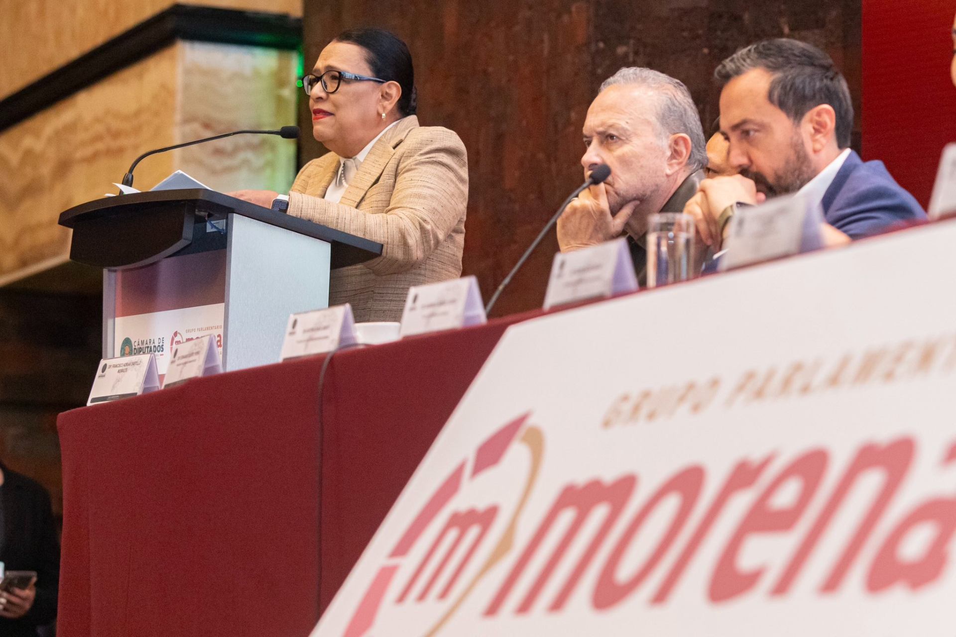 “Austeridad no es un eslogan”: Rosa Icela Rodríguez a diputados de Morena