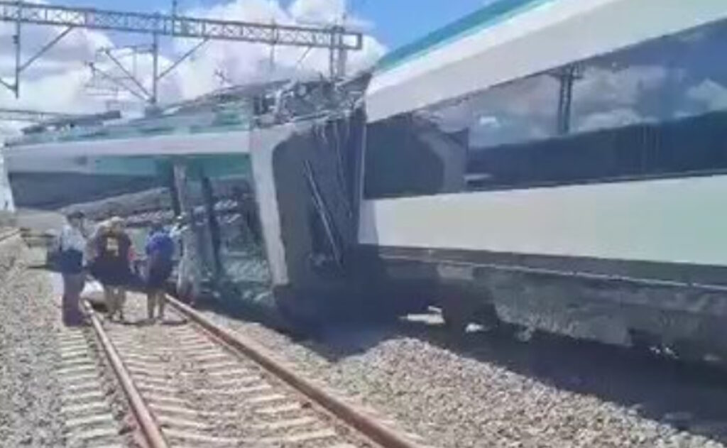 Se descarrila unidad del Tren Maya en Izamal; no hubo lesionados