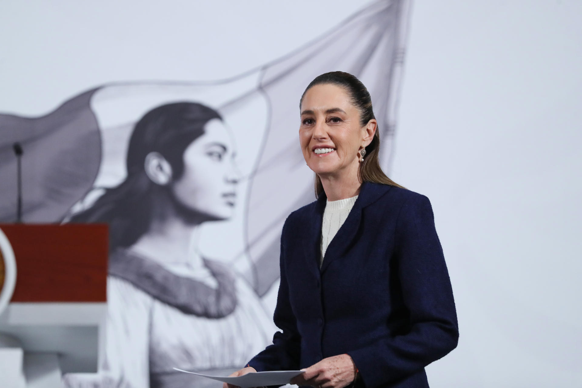 “El único que manda en México es el pueblo”, dice Sheinbaum a Trump