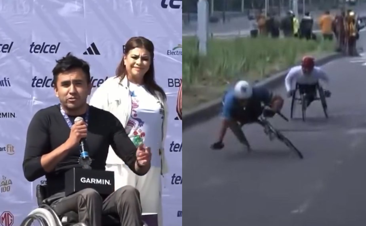 “Todos los años es lo mismo”: Atleta en silla de ruedas denuncia baches tras Maratón CDMX 2025
