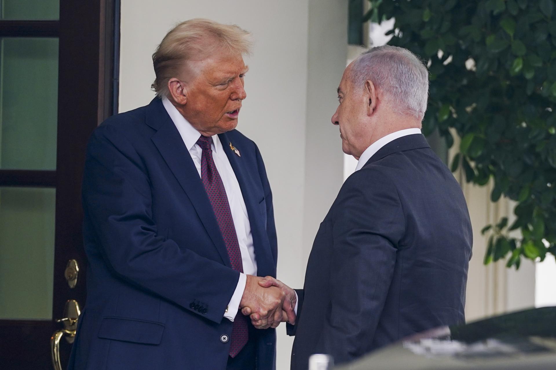 Trump recibe a Netanyahu y confía en un acuerdo en Gaza
