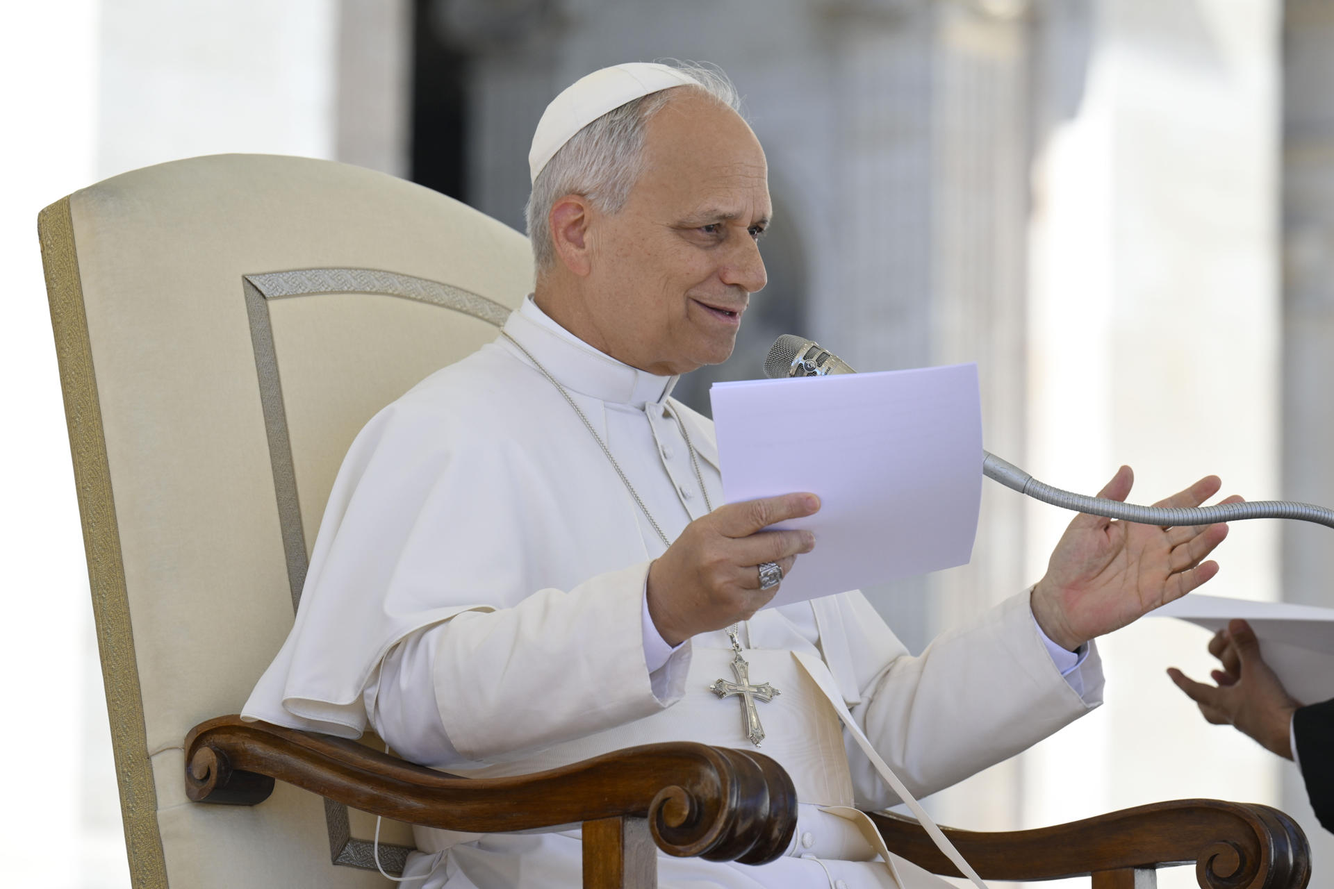 El papa destaca la “sed de justicia” de pueblos “con condiciones inhumanas inaceptables”