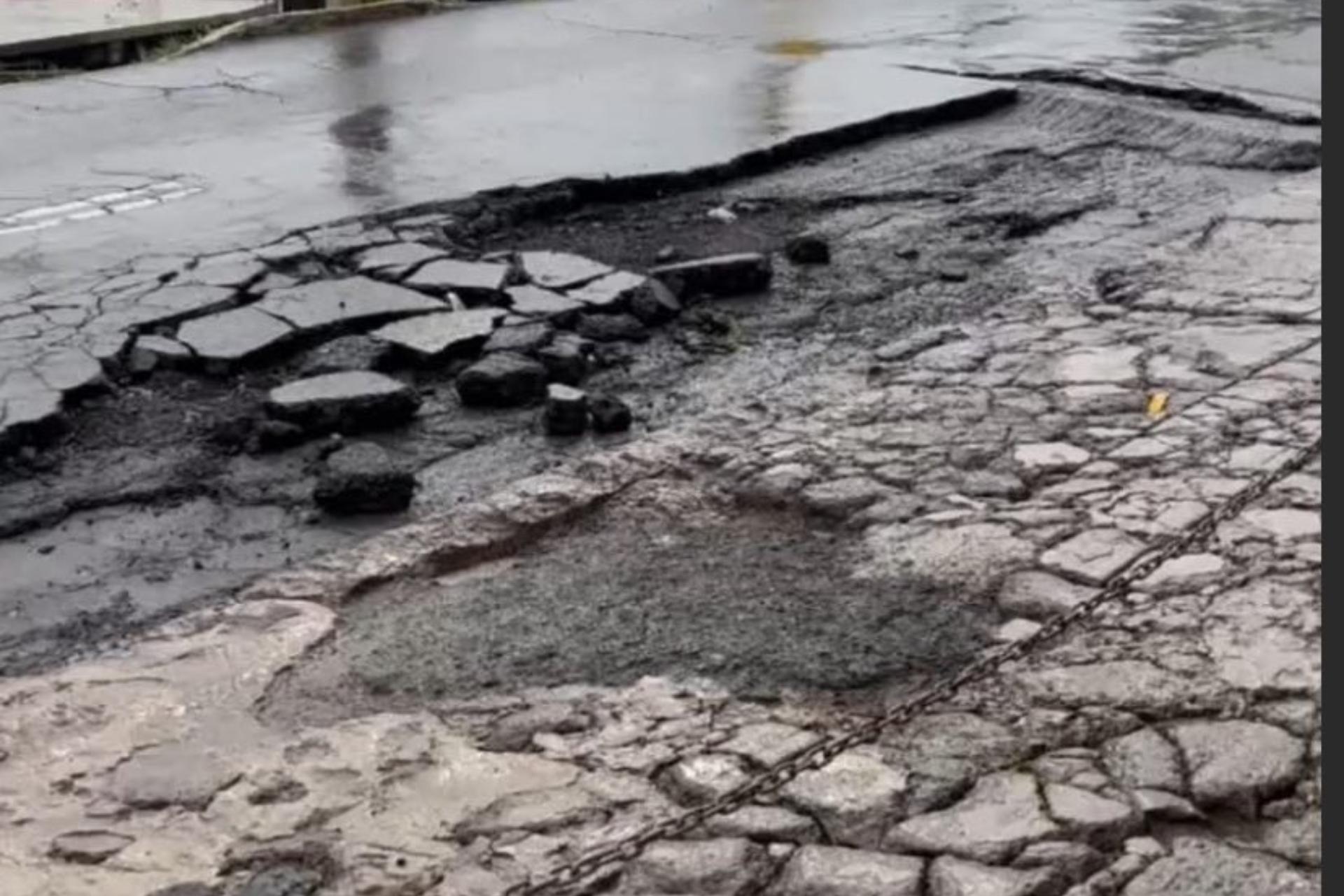 Sheinbaum pide paciencia por baches en la CDMX