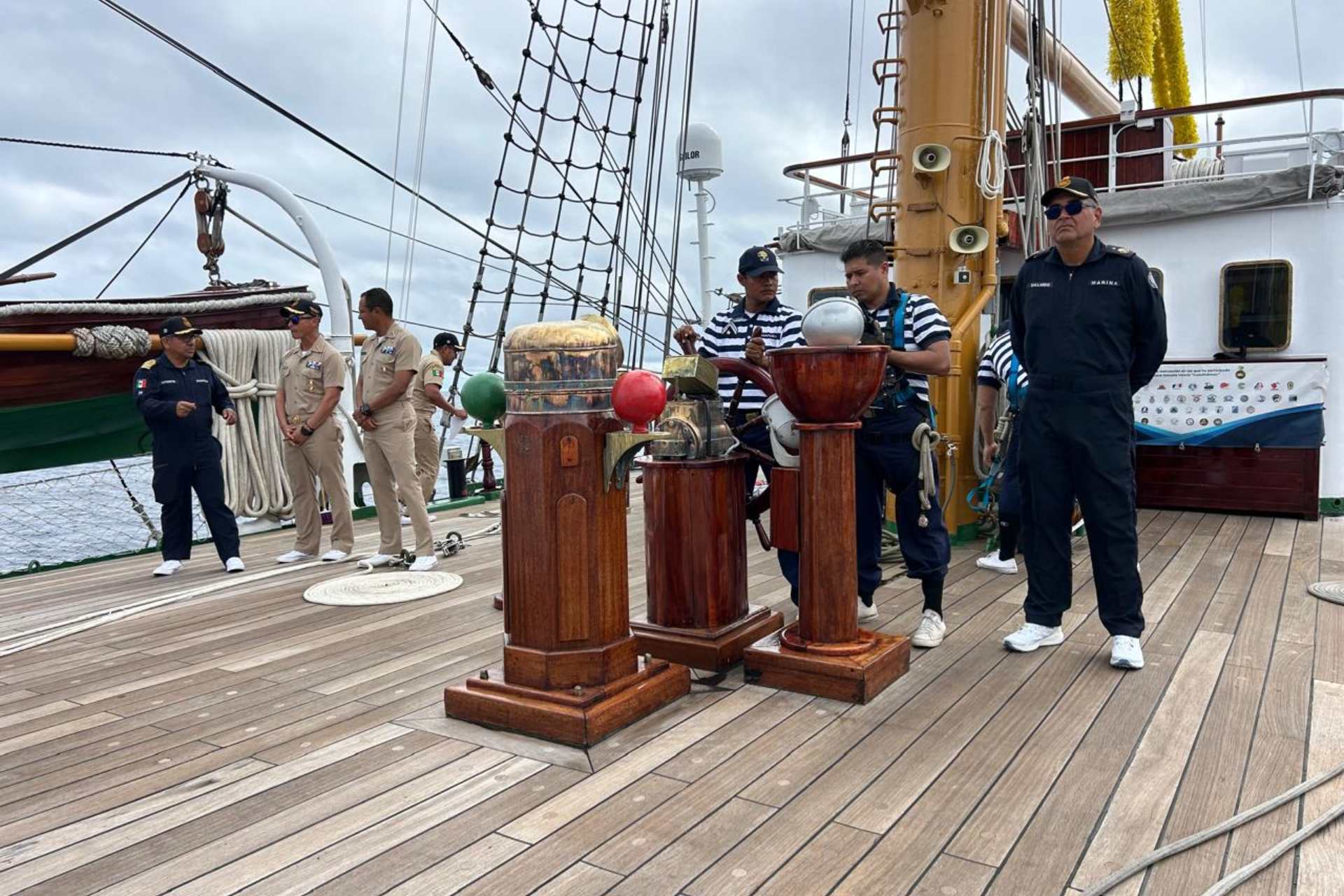 Buque escuela “Cuauhtémoc” regresa a Nueva York tras pasar pruebas en el mar