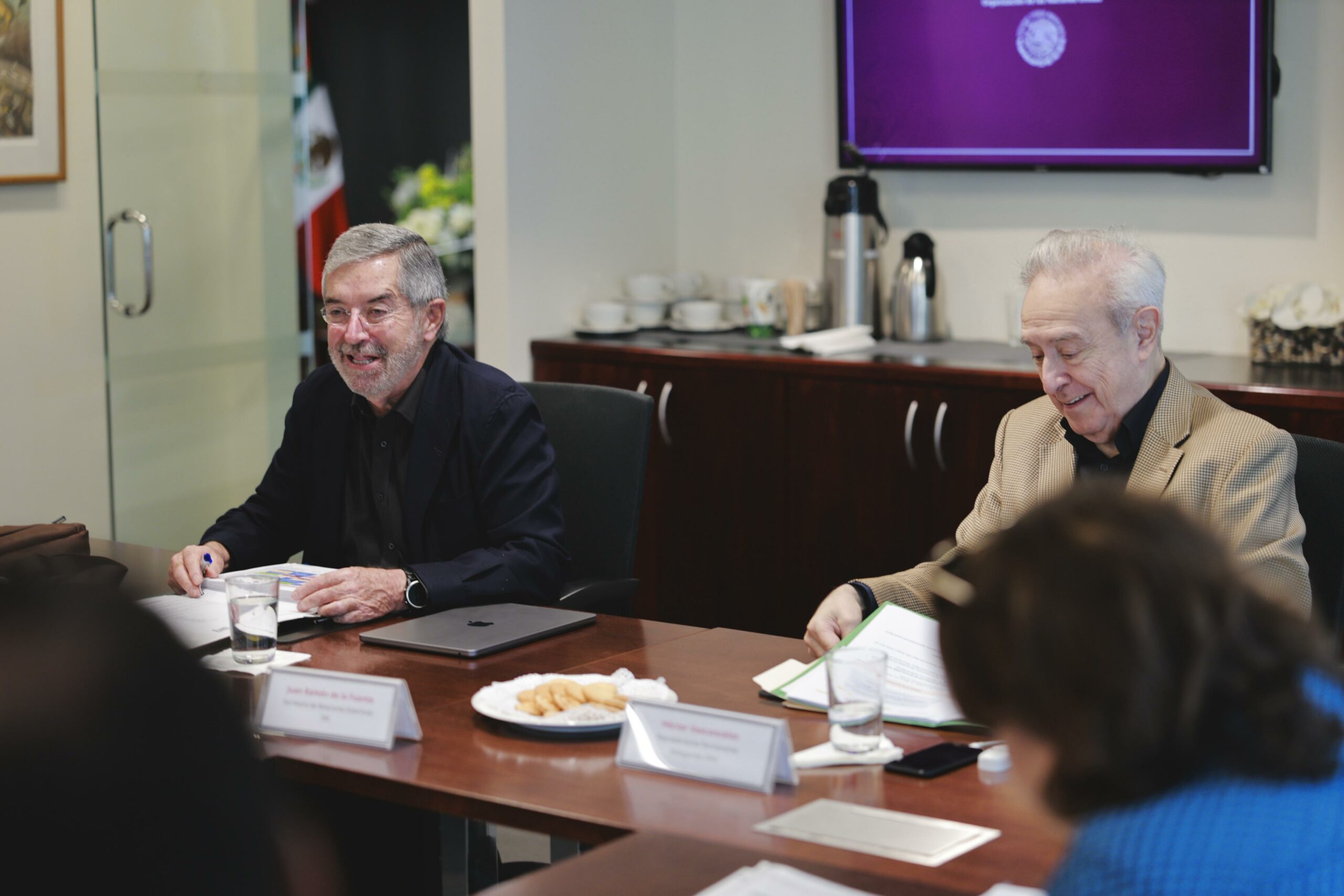 Canciller De la Fuente y embajador Vasconcelos alistan participación de México en la 80 Asamblea General de la ONU