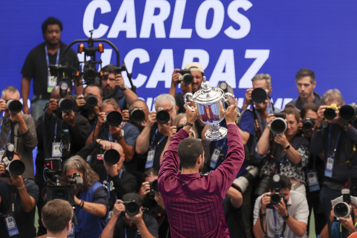 Carlos Alcaraz, campeón del Abierto de Estados Unidos