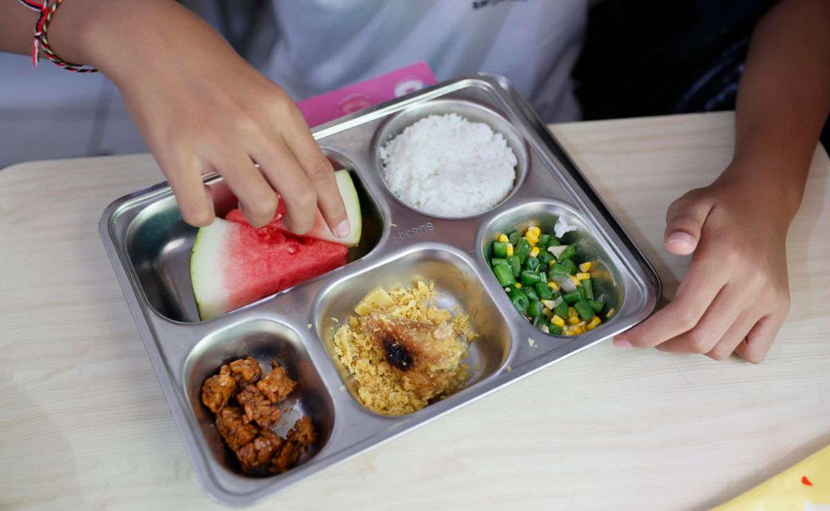 Cerca de 6 mil niños intoxicados en Indonesia en un programa escolar de comida gratuita - comida-gratuita-entregada-a-estudiantes-por-parte-del-gobierno-de-indonesia