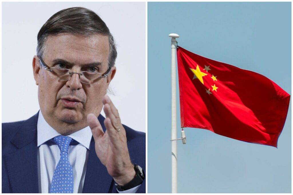Ebrard dice que aranceles no son contra un país, sino para "proteger un sector en México" - ebrard-china-productos-chinos-1024x683