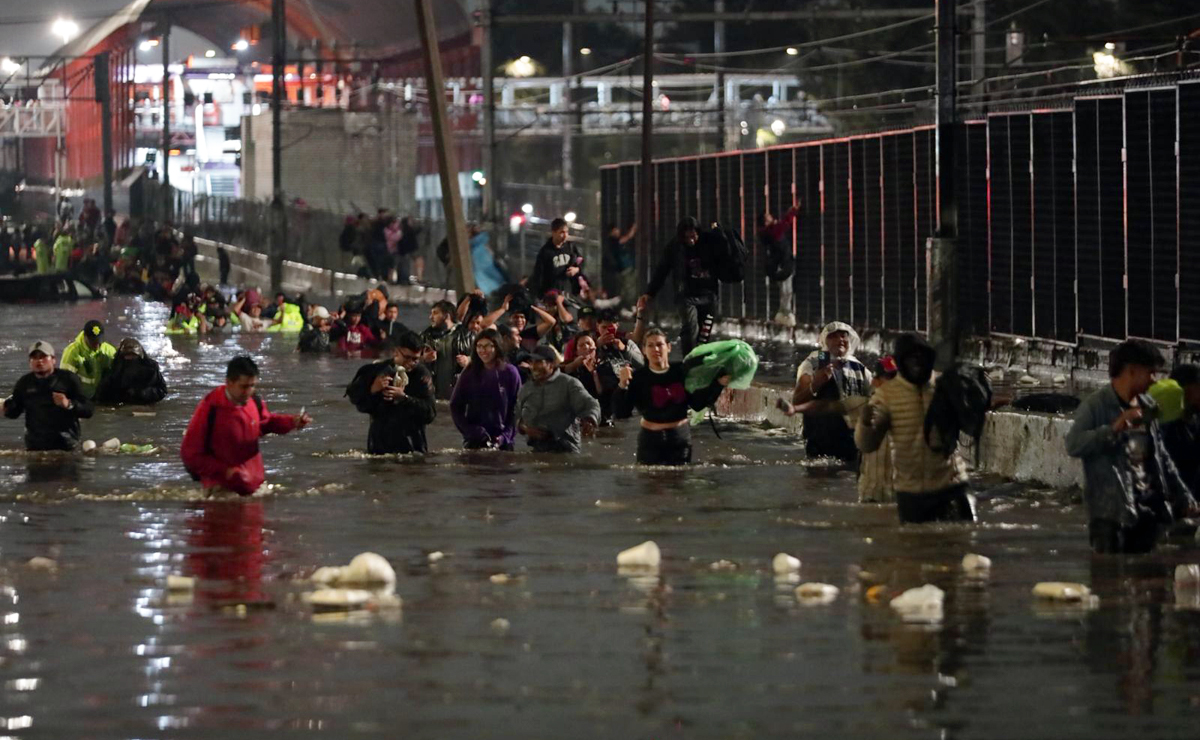 Lluvias colapsan el oriente de la CDMX; Iztapalapa tuvo récord de caída de agua Lluvias colapsan el oriente de la CDMX; Iztapalapa tuvo récord de caída de agua