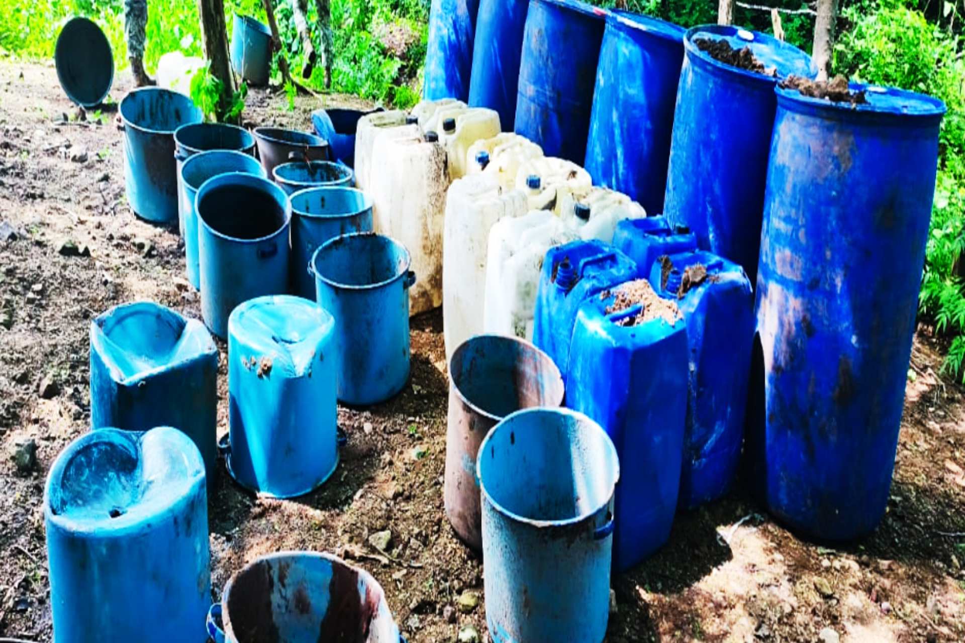 Destruyen un narcolaboratorio y 18 áreas de concentración en Sinaloa; afectación al crimen fue de mil 309 mdp Destruyen un narcolaboratorio y 18 áreas de concentración en Sinaloa; afectación al crimen fue de mil 309 mdp