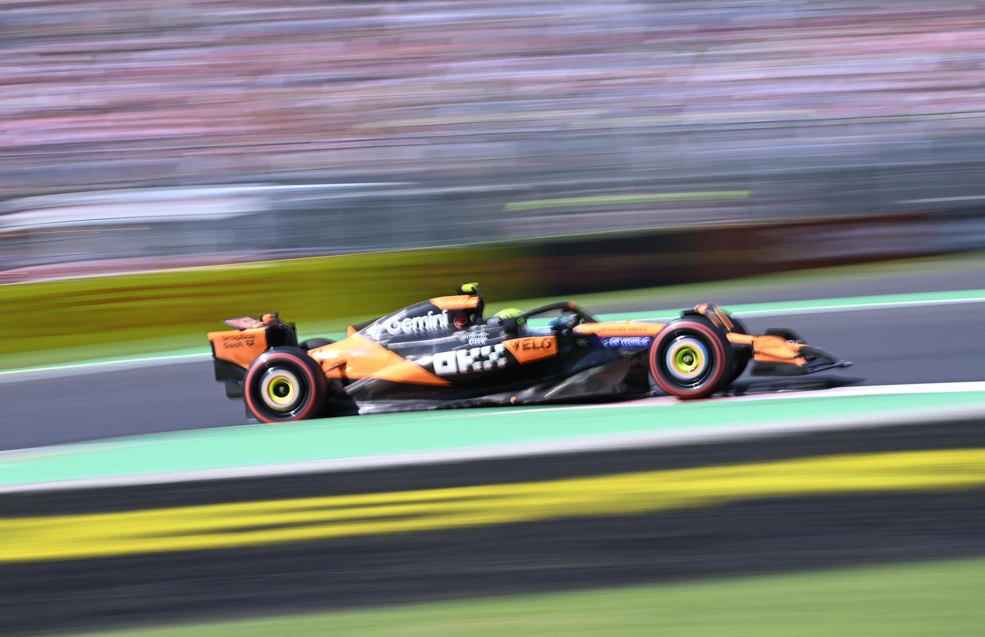 F1: Lando Norris lidera la Práctica 2 del GP de Italia F1: Lando Norris lidera la Práctica 2 del GP de Italia