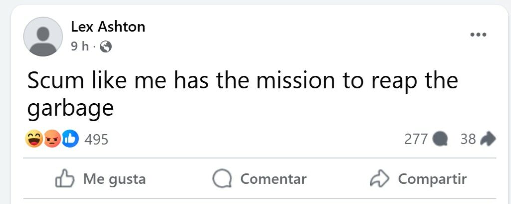 ¿Quién es Lex Ashton?, presunto responsable de agresión en el CCH Sur - lex-ashton-cch-unam-4-1024x410