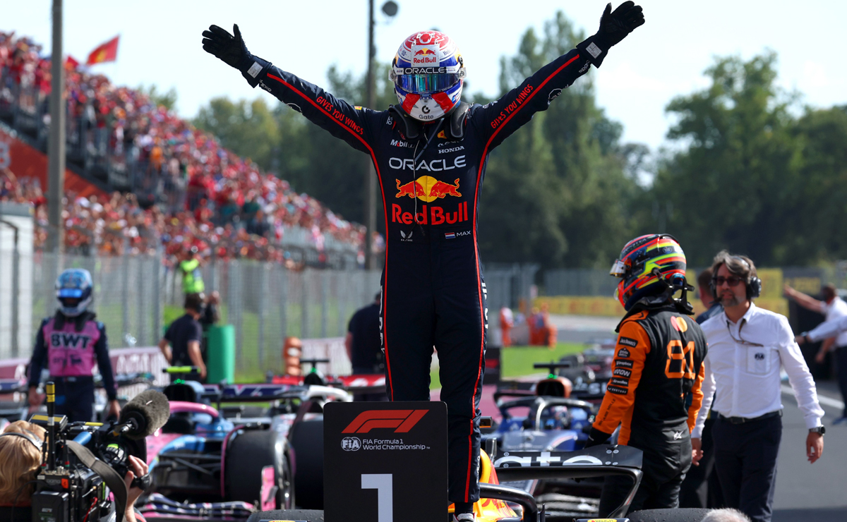 Max Verstappen gana el GP de Italia; suma 65 victorias en la F1 Max Verstappen gana el GP de Italia; suma 65 victorias en la F1