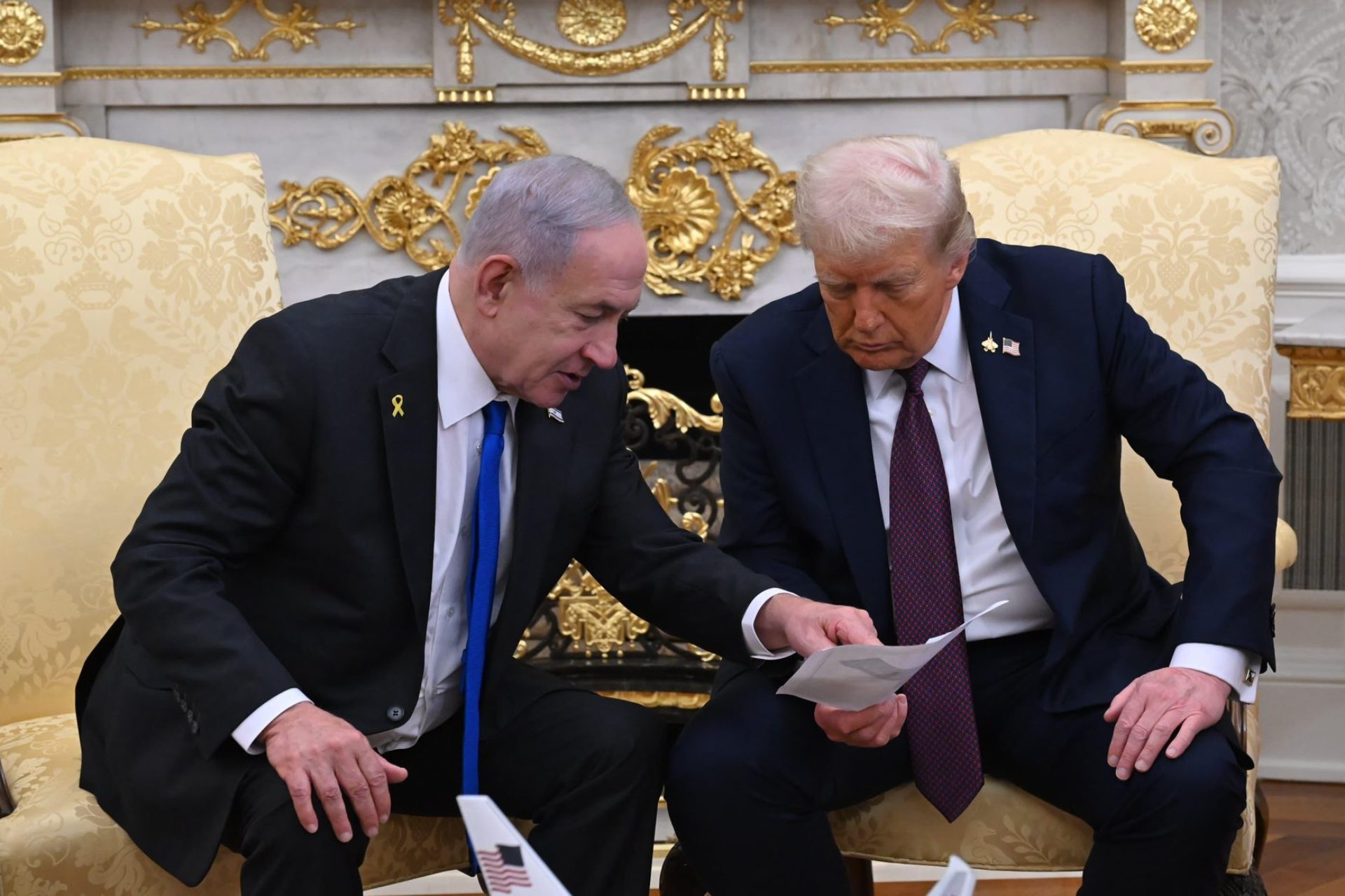 Netanyahu asegura que no acordó con Trump el establecimiento de un Estado Palestino Netanyahu asegura que no acordó con Trump el establecimiento de un Estado Palestino