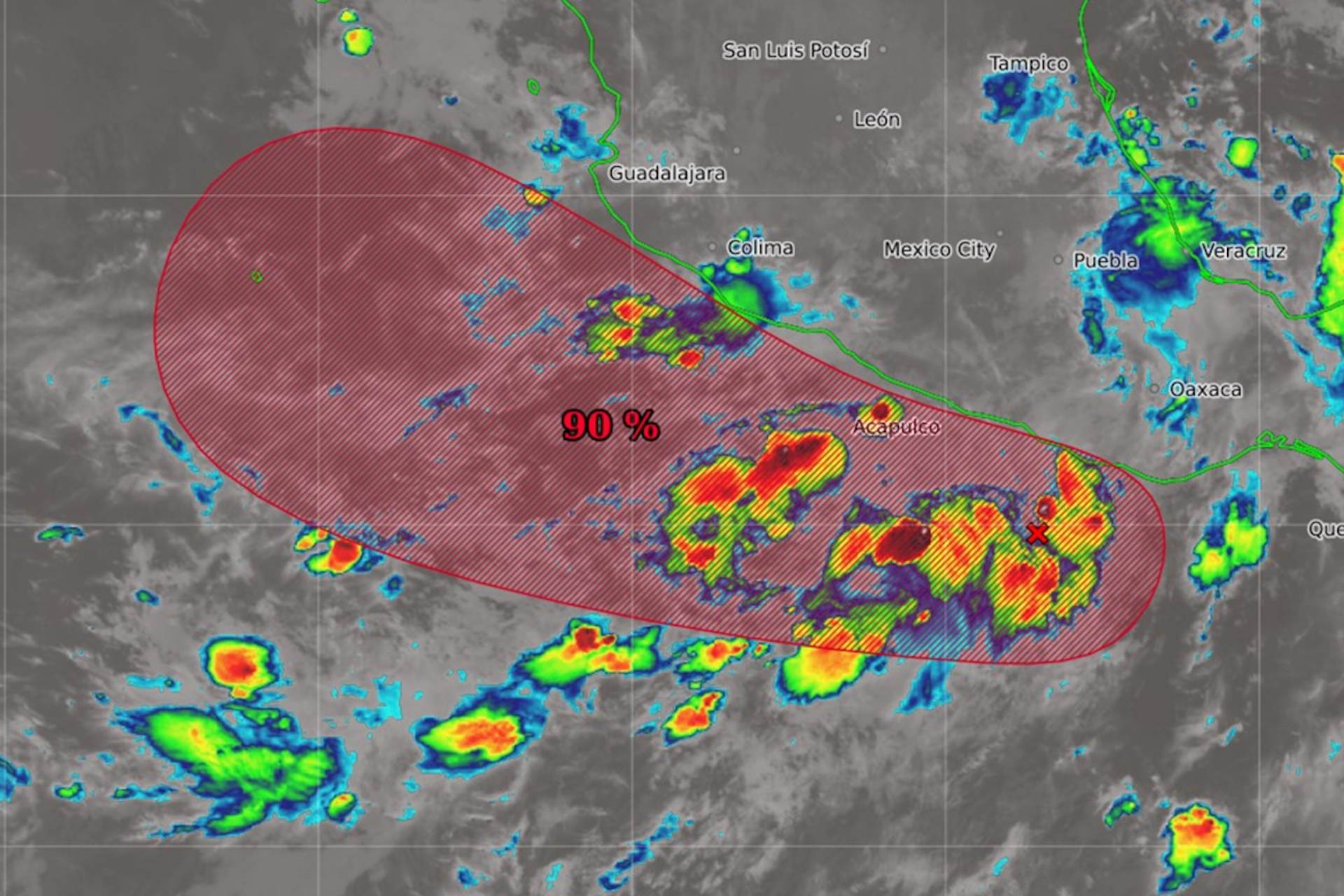 SMN advierte por posible ciclón tropical en el Pacifico: ¿Cuándo se prevé su formación?