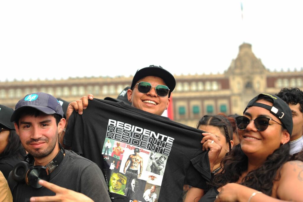 Residente Zócalo CDMX concierto