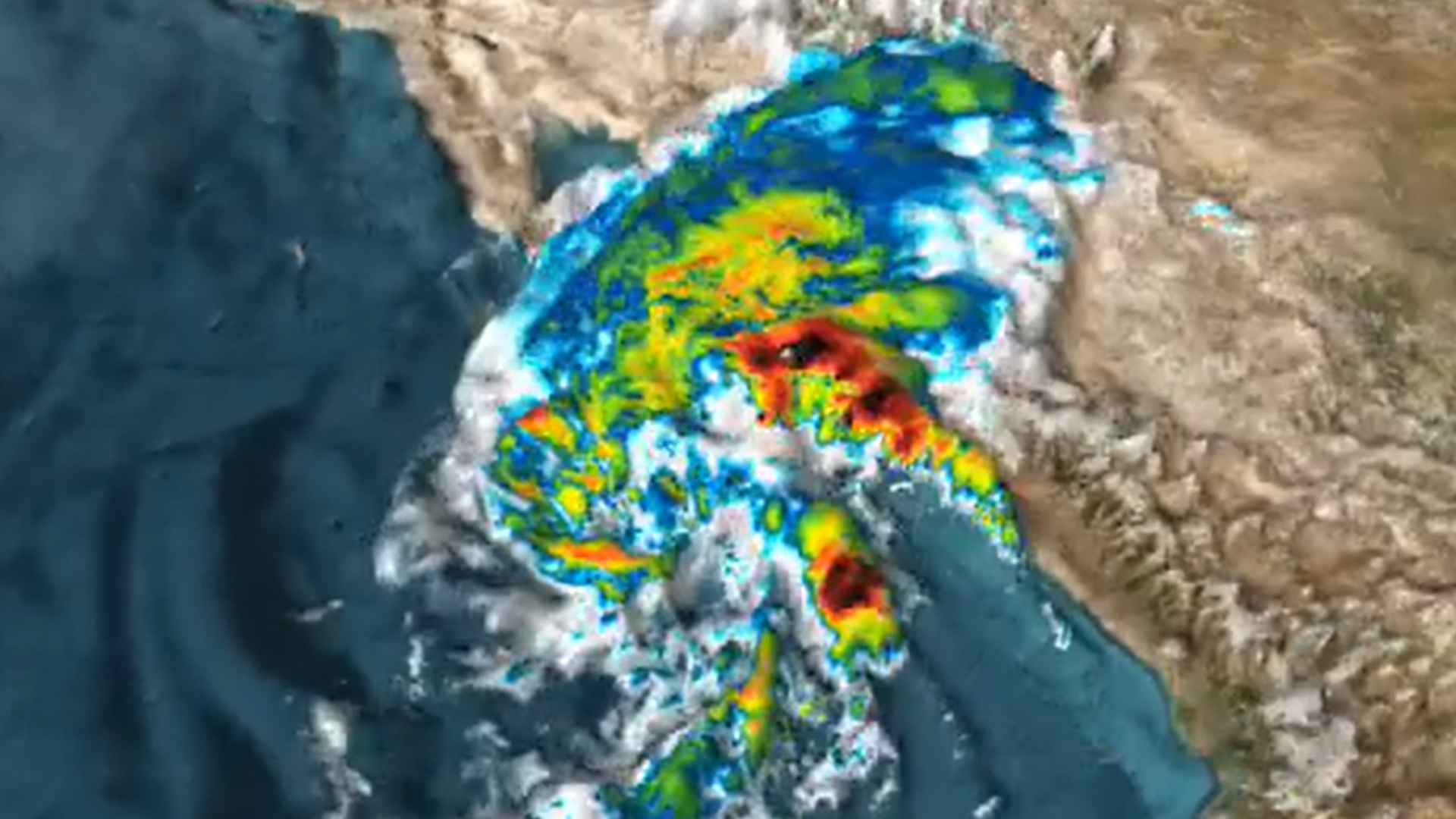 “Lorena” dará giro al norte y se desplazará paralelo a Baja California Sur: SMN