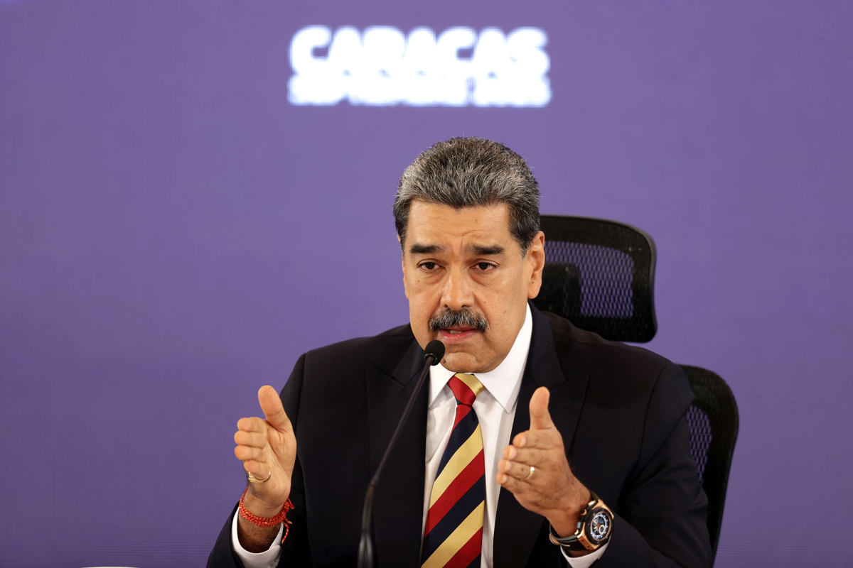 Venezuela enfrenta la “más grande amenaza” del continente en un siglo: Maduro
