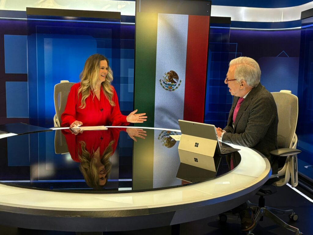 rebecca de alba con lópez-dóriga