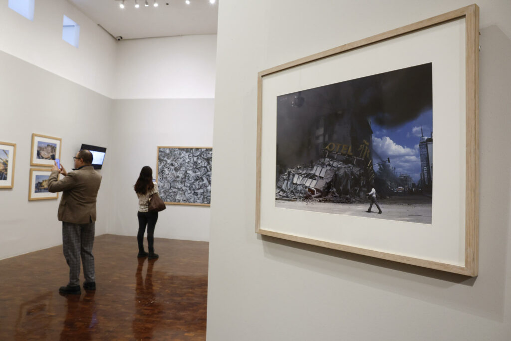 Una exposición reflexiona sobre las huellas del terremoto de 1985 en la Ciudad de México