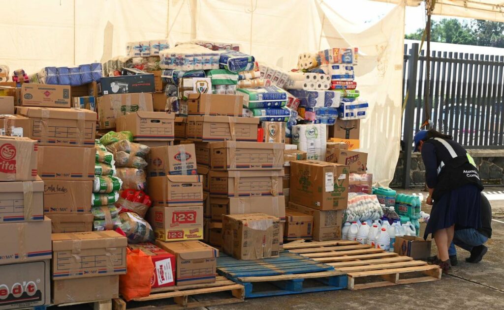 UNAM envía 65 toneladas de ayuda a damnificados por lluvias