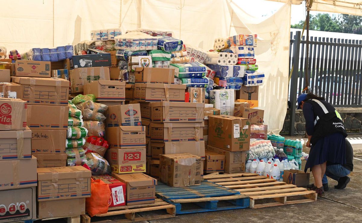 UNAM envía 65 toneladas de ayuda a damnificados por lluvias