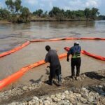 Video: Derrame de hidrocarburo afecta al río Tuxpan
