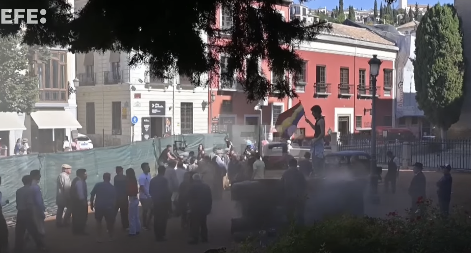 Granada retrocede a los años 30 con el rodaje de ‘La bola negra’ Granada retrocede a los años 30 con el rodaje de ‘La bola negra’