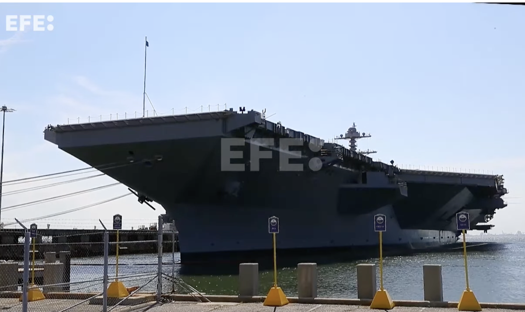 EE.UU. despliega en el mar Caribe su mayor portaaviones en medio de la tensión con Venezuela EE.UU. despliega en el mar Caribe su mayor portaaviones en medio de la tensión con Venezuela