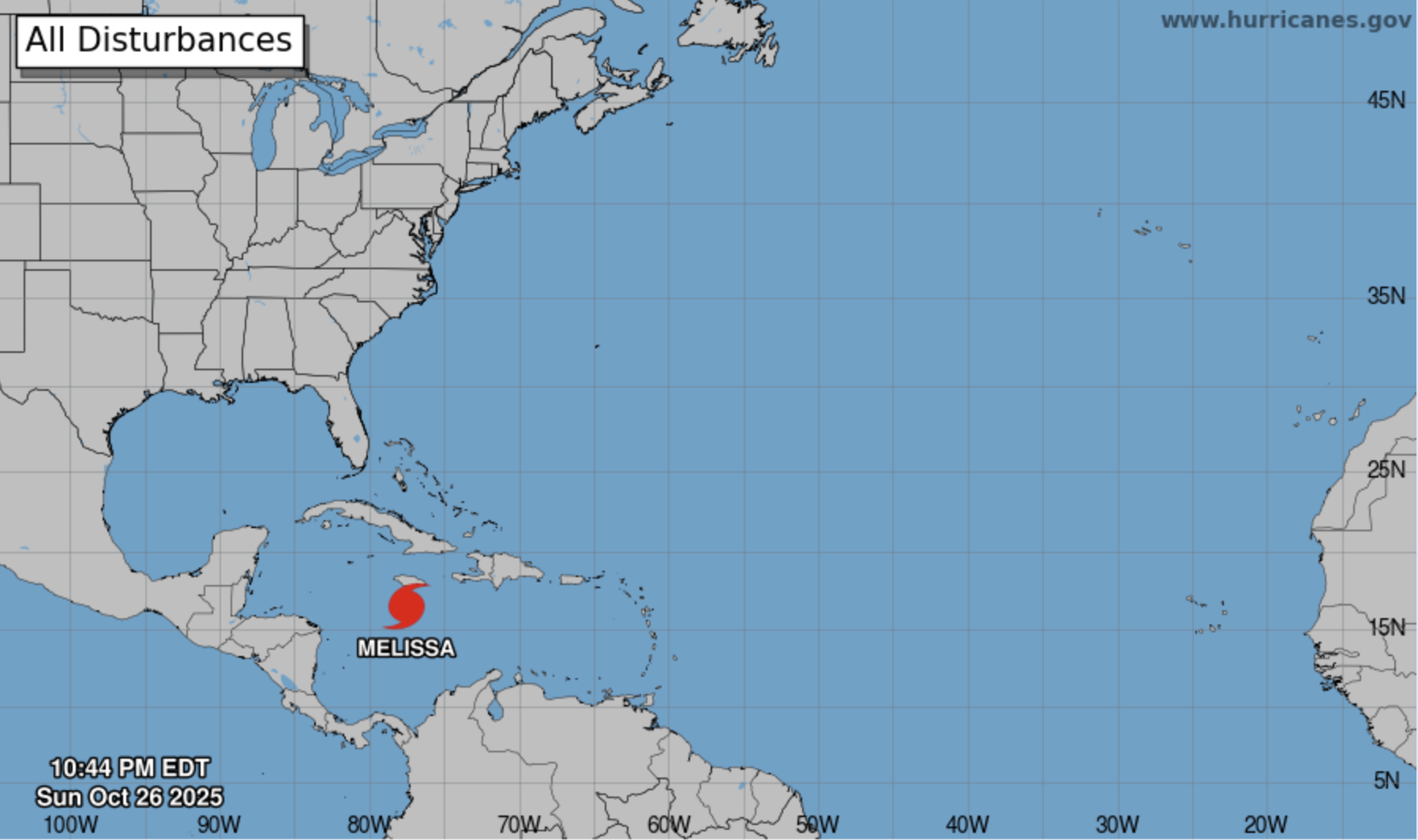 Jamaica en alerta por el huracán ‘Melissa’ Jamaica en alerta por el huracán ‘Melissa’