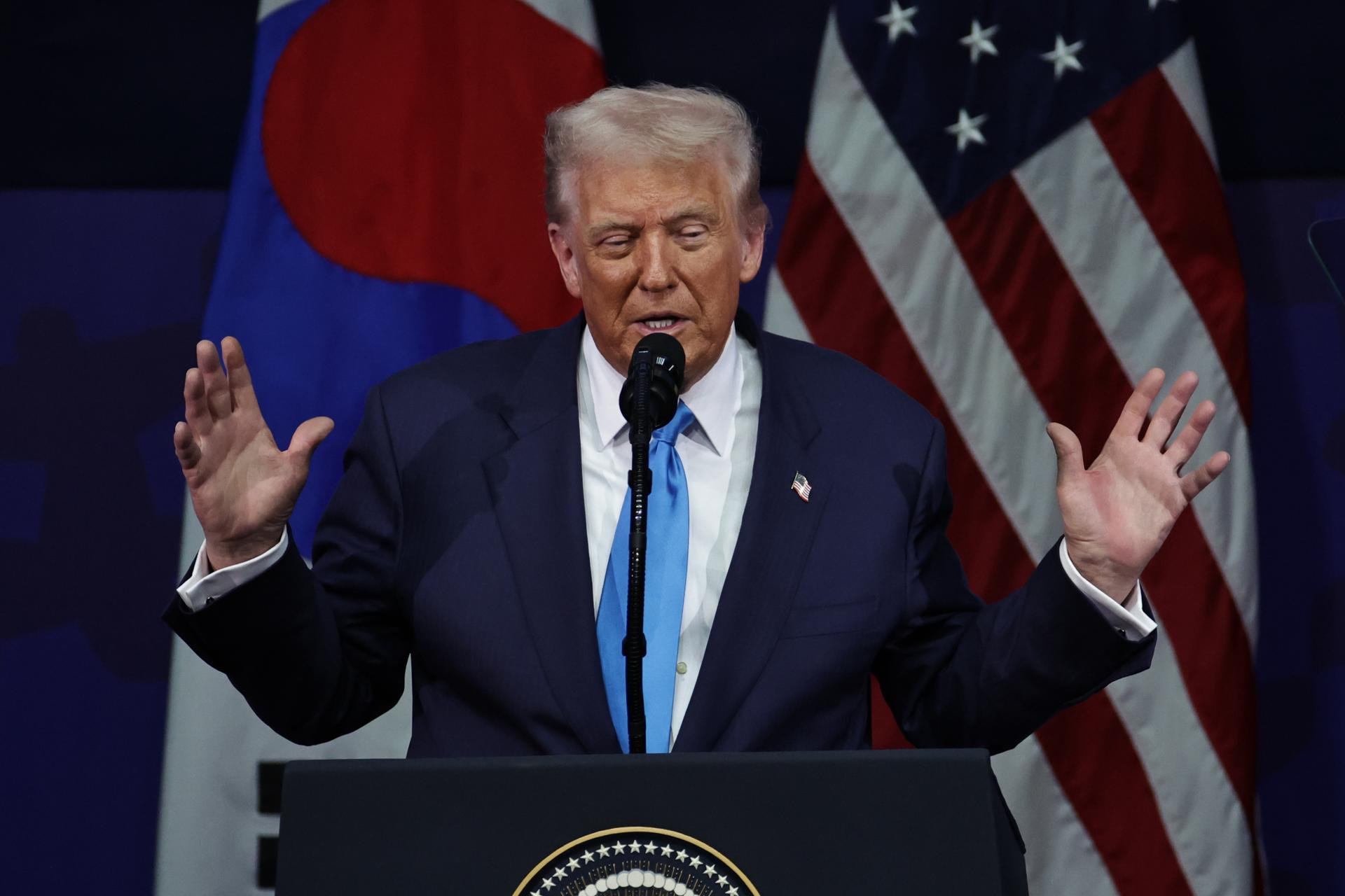 “Es una lástima”: Trump admite que no puede optar a un tercer mandato