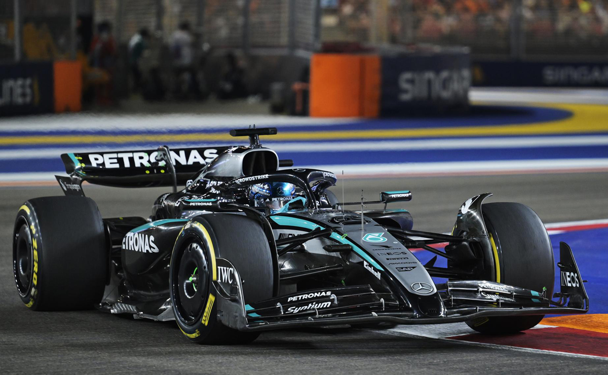 Russell gana el GP de Singapur; McLaren revalida el título de constructores de F1 Russell gana el GP de Singapur; McLaren revalida el título de constructores de F1