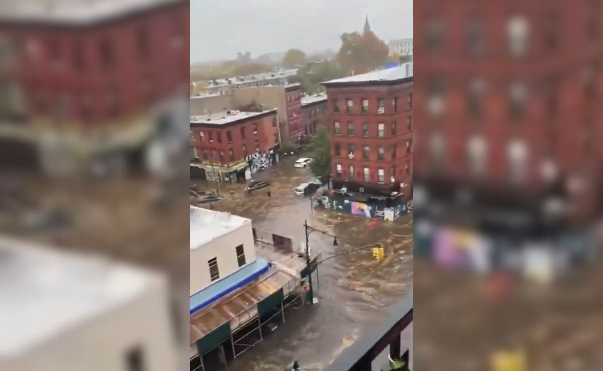 Tormenta deja 2 muertos en NY; quedaron atrapados en sótanos inundados