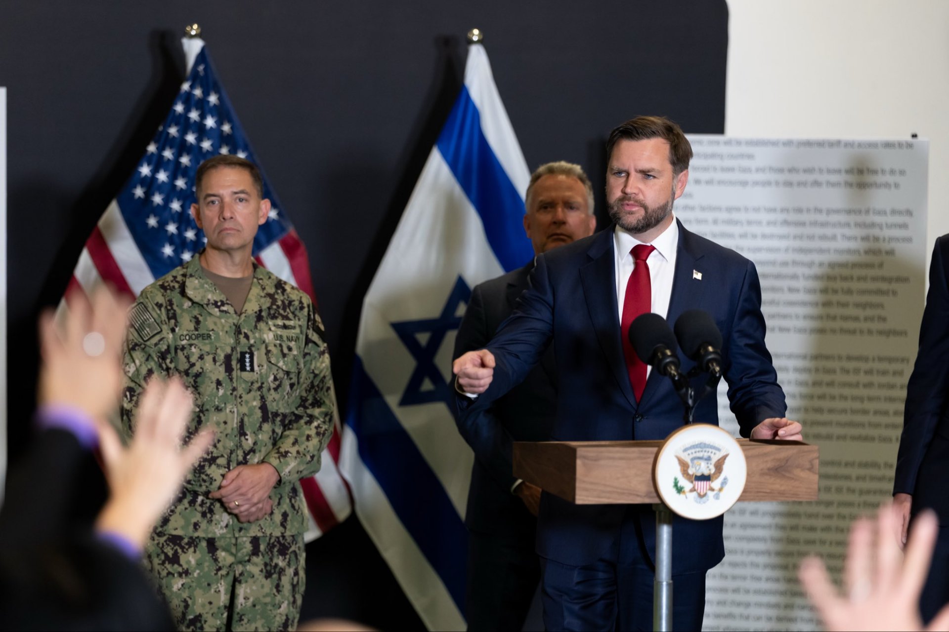 J.D. Vance reconoce que desarmar a Hamás “llevará algo de tiempo”