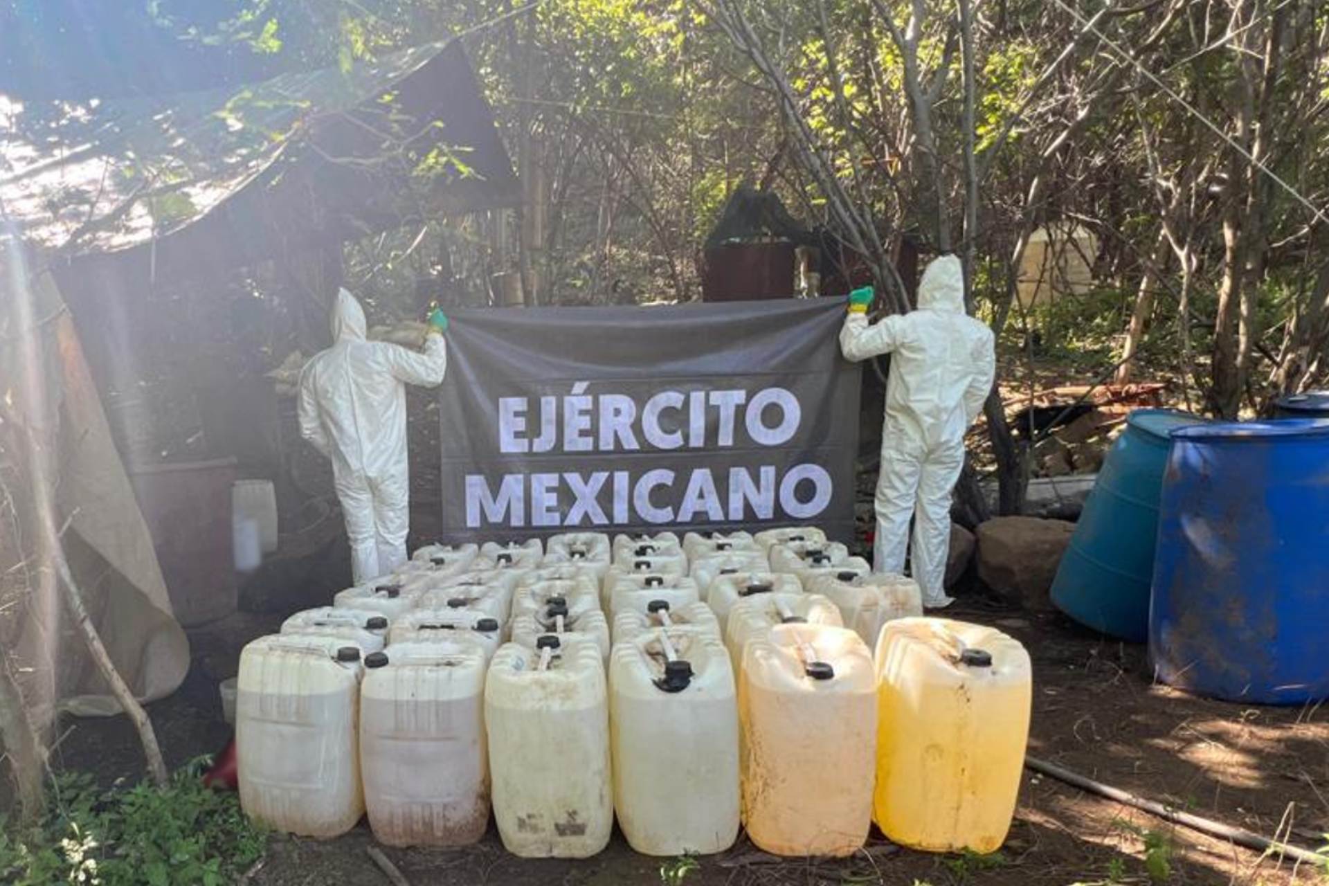 Inhabilitan laboratorio clandestino en Michoacán; afectación a delincuencia es de más de 3 mil mdp