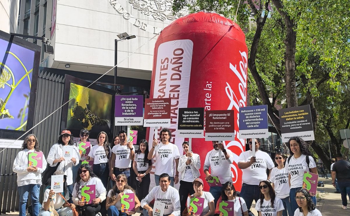 “Hacen daño”: organizaciones piden al Senado no retroceder en impuesto a refrescos y edulcorantes