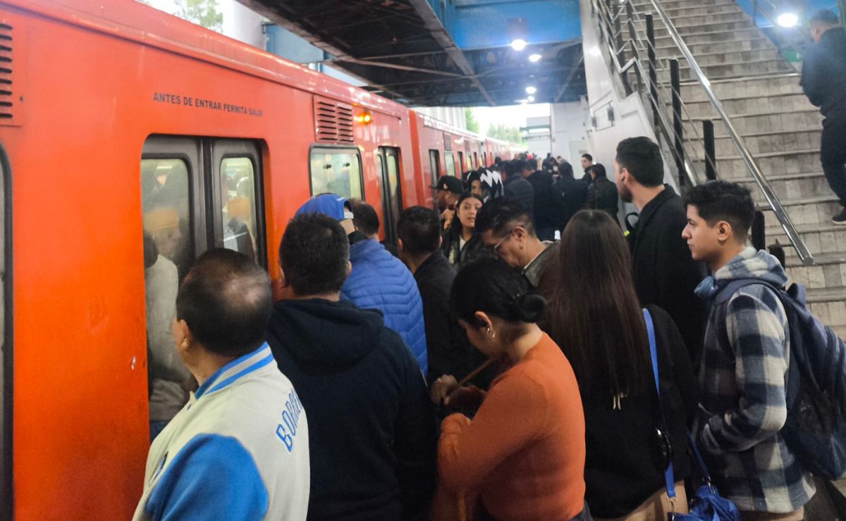 Metro CDMX: ¿qué estaciones presentan servicio lento por la lluvia?