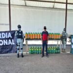 Fuerzas federales aseguran en Sonora más de mil litros de metanfetamina con valor de 284 mdp