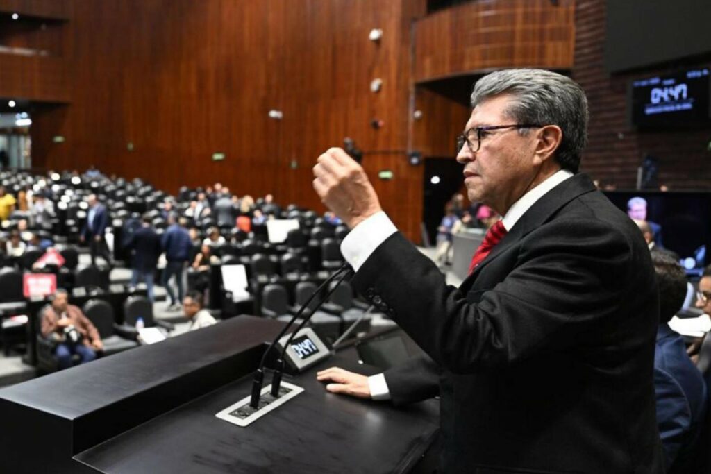 Acusación de EE.UU. contra gobierno de Sinaloa divide a oficialismo y oposición en México - monreal-diputados-1024x683