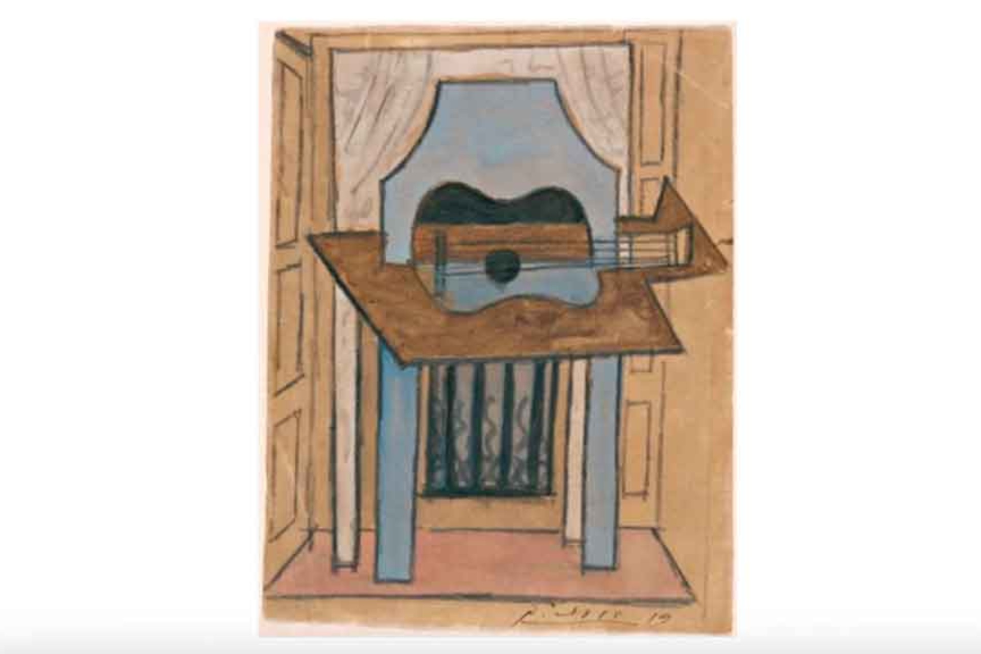 Desaparece cuadro de Picasso valuado en 600 mil euros Desaparece cuadro de Picasso valuado en 600 mil euros