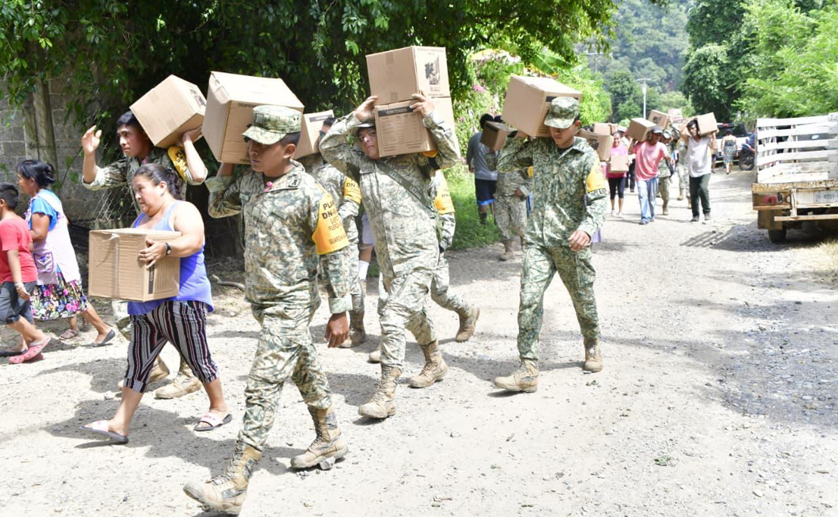 Avanza Plan DN-III-E en estados afectados por lluvias