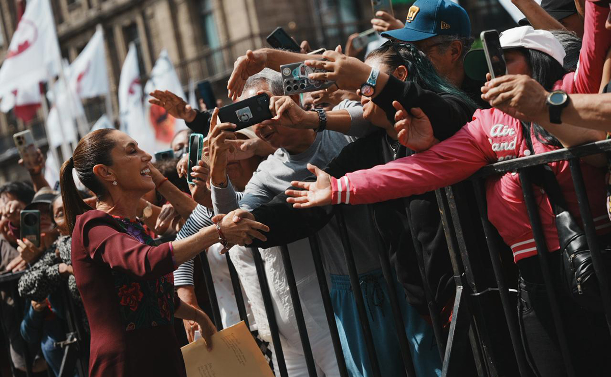 Sheinbaum reitera soberanía y lealtad a la Patria en su Primer Año de Gobierno - sheinbaum-en-celebracion-de-su-primer-ano-de-gobierno