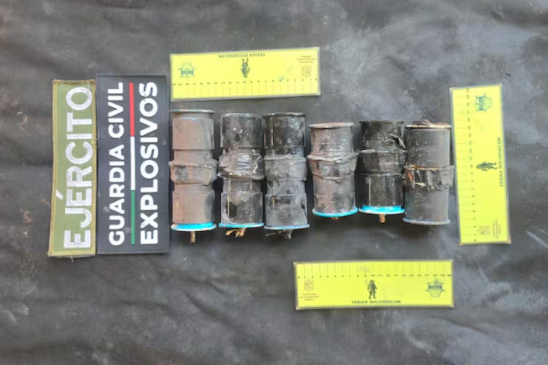 Desactivan siete explosivos en La Ruana, Michoacán Desactivan siete explosivos en La Ruana, Michoacán