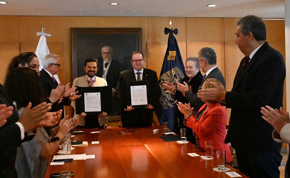 UNAM e IMSS extienden convenio de colaboración